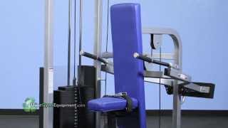 Used Life Fitness Pro Seated Dip Circuit MAchine Refurbished For Sale