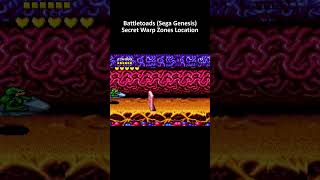 Battletoads (Genesis) Secret Warp Zones Location
