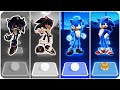 Sonic EXE VS Sonic EXE VS Sonic VS Sonic | DING DONG HIDE AND SEEK | Tiles Hop EDM Rush