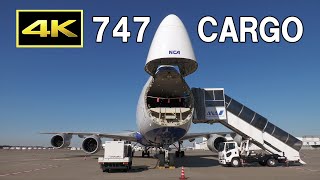 [4K] 日本で唯一の747、NCA大型貨物機の内部はどうなっている？ / Nippon Cargo Airlines Boeing 747-8KZ(F)