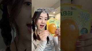 JUMBO MANGO PEELABLE GUMMY FROM ๐ฏ๐ต #mukbang#review#japan#snacks