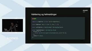Typescript Runtime Type Checking - Audun Halland