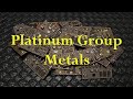 Platinum Group Metals in old TVs