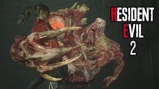 Resident Evil 2 Remake - Claire Vs William | All William Birkin Boss Battles (Claire's Story)