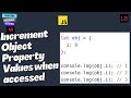 Get different object property value in each access | JavaScript Interview Question - 49