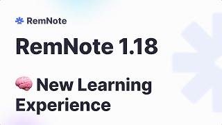 RemNote 1.18 - 🎉 YouTube Annotator, New PDF Reader, Ask AI, Voice Typing, and More!