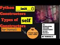 TYPES OF CONSTRUCTORS IN PYTHON