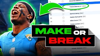 MAKE OR BREAK | Will These 12 Players Lead To Victory Or Defeat? (2024 Fantasy Football)