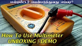 Digital Multimeter UNBOX \u0026 DEMO -Tamil | Tech COokies