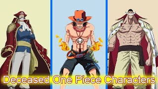 All deceased One Piece characters