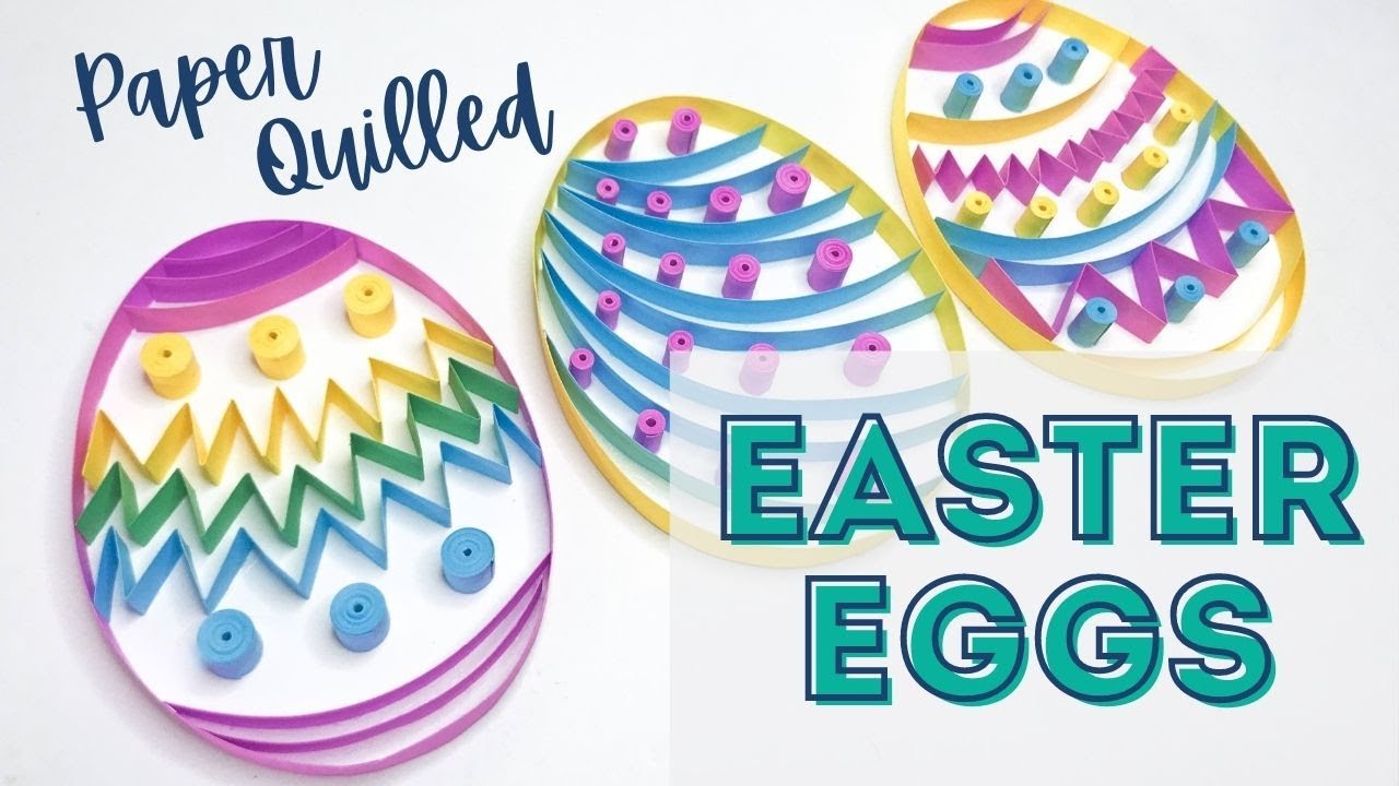 Easy Paper Easter Egg Tutorial
