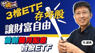 【股魚嗨什麼#41 】只用一檔ETF買下30檔存股人氣王！三檔ETF包下全巿場，讓財富自由 | 永豐優息存股ETF(00907)首創雙月配息，5%指數現金殖利率滿足退休需求 ft.股魚《投資嗨什麼》