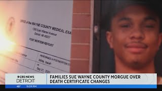 Families sue Wayne County Morgue, claim death records were changed to falsely lower murder rates