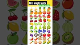 Eye 👀👀👁️👁️ test find fruit 🍑🍓 👀👀👀👀 gk