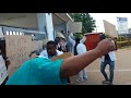 Doctors protesting for better working conditions