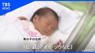 「蒼」くん 「陽葵」ちゃんがトップ、今年の子ども名前ランキング