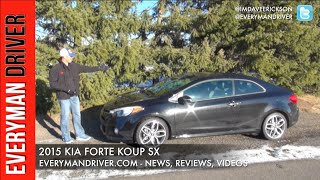 Here's the 2015 Kia Forte Koup Review on Everyman Driver