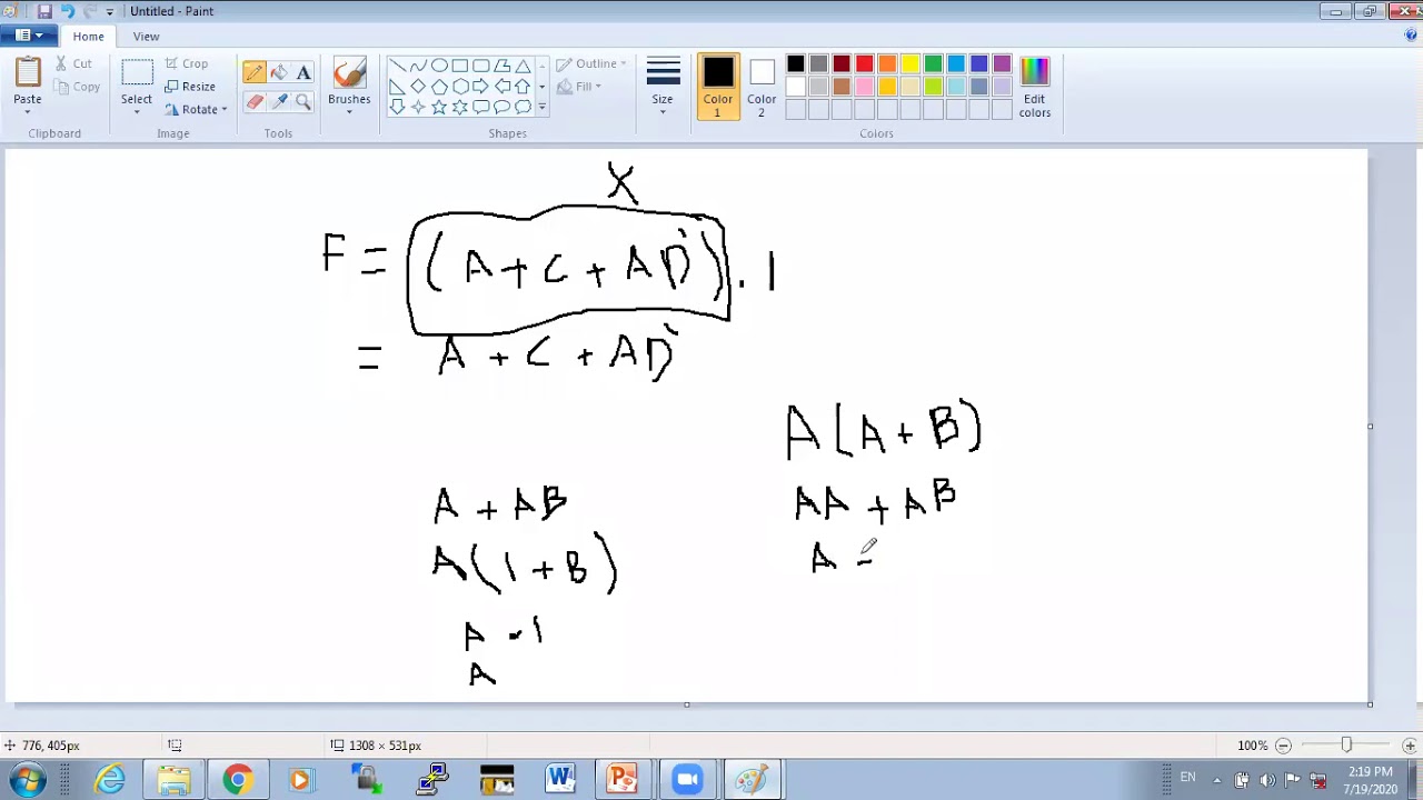 Digital Logic Lecture 12: Simplification Using Boolean Laws - YouTube