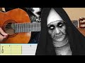 La canción de terror mas fácil que existe en Guitarra