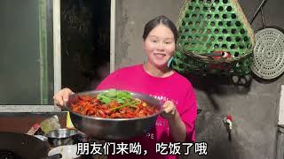 婆婆失踪了几天回来了，运气还好，一到家就有口福