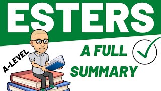 Esters - naming and their synthesis for A-level Chemistry