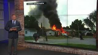 Pasco Fire Rescue respond to home explosion