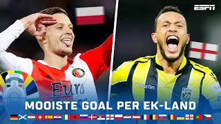 De MOOISTE GOAL per EK-LAND in de Eredivisie 🌍🔥