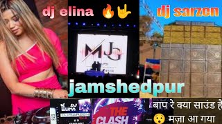 dj sarzen in jamshedpur open air dj night show with dj elina