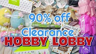 90% Off Clearance From Hobby Lobby