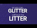 hack how glitter harms the environment