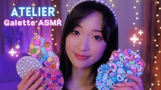 ASMR 🎀 We make 2 new GALETTE 😍 (trigger board)