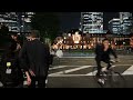 tokyo night walk imperial palace tokyo station meiji univ ochanomizu 皇居から東京駅、明治大前を抜けて御茶ノ水駅