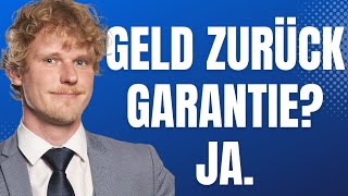 Wie funktioniert unsere Geld zurück Garantie?