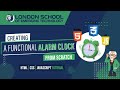 Creating a Functional Alarm Clock from Scratch | HTML, CSS, & JavaScript Tutorial | #alarm #game