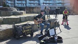 Don Brian Look busking at the park- una rola country  Calgary AB Canada 🇨🇦