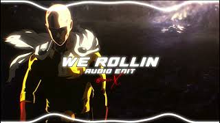 We Rollin - Shubh audio edit