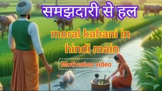 💁‍♂️समझदारी से हल |samajhdaari se hall |🤫moral kahani in hindi main |motivation video|#cartoon#trend