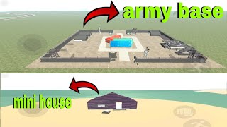 army base + mini house in Indian bike driving 3d ma kaisa la