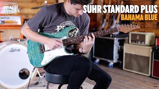 No Talking...Just Tones | Suhr Standard Plus Bahama Blue Pau Ferro