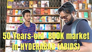 😱😱 EXPLORING THE OLDEST BOOK MARKET 😱😱 IN HYDERABAD.......MUST VISIT 📚📕