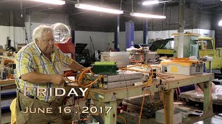 EVTV Friday Show - June 16, 2017.  Taming the Tesla Model S Battery Module