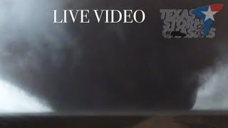 LIVE 5/23/22 • Huge, Dusty Tornado Chase in Morton, Texas! {Stephen}