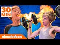 Henry Danger |¡30 MINUTOS de las transformaciones más extrañas!| Nickelodeon en Español