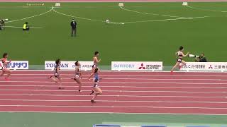 2022 ジャパンパラ陸上 T20 女子 100m (+1.1m) 日本新