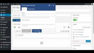 Logistic Theme - Empty Space shortcode