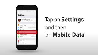 Vodacom #Datawyze | How To Manage Your Data on iOS