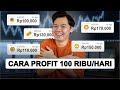 PROFIT RUTIN 100 RIBU/HARI DARI FOREX‼️ (LANGSUNG PRAKTEK KE MARKET)