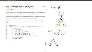 [May 18, 2024, LeetCode daily] 979. Distribute Coins in Binary Tree - Python, solution explained