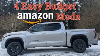 4 Easy Budget Amazon Mods | 2025 Tundra Limited 4x4 CrewMax