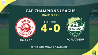 SIMBA SC 4 - 0 FC PLATINUM | Full Match